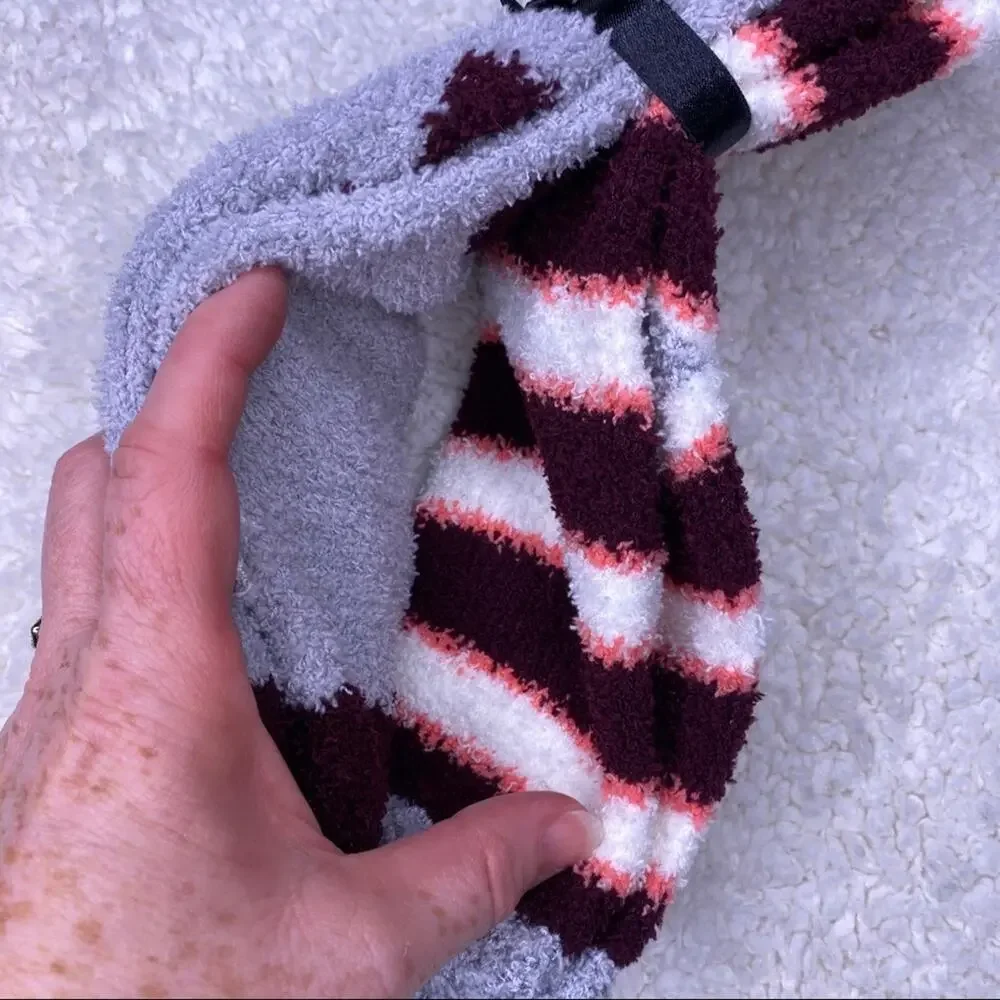 Free Press Cozy Socks Deer and Stars OS